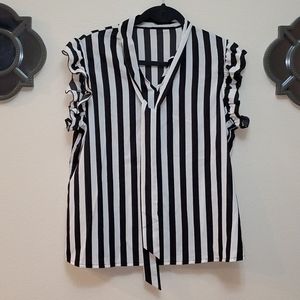 SHEIN Striped Blouse